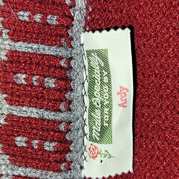 Vintage. Made in USA. 1 of a kind. Full-zip Cardigan. Men's size Large. - Picture 2 of 16